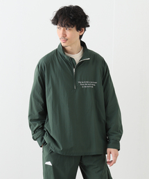 【SALVAGE PUBLIC / サルベージパブリック】Nylon Standneck Shirt