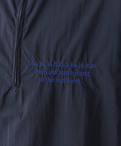 SALVAGE PUBLIC(サルベージパブリック)の「【SALVAGE PUBLIC / サルベージパブリック】Nylon Standneck Shirt(その他トップス・メンズ・ネイビー/グリーン・MEDIUM/LARGE)」の17枚目の写真