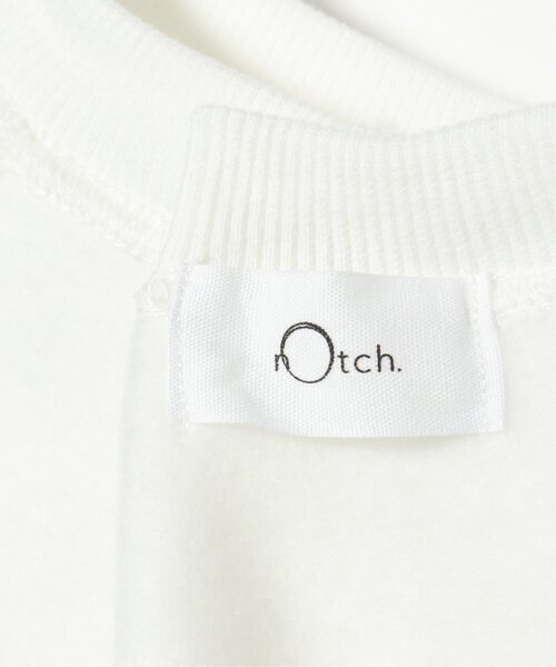 notch.（ノッチ）の「裏起毛クルーネックスウェット（スウェット・レディース・ホワイト/ライトグレー/ブラック/オリーブ/ブルー系・M）」の13枚目の写真