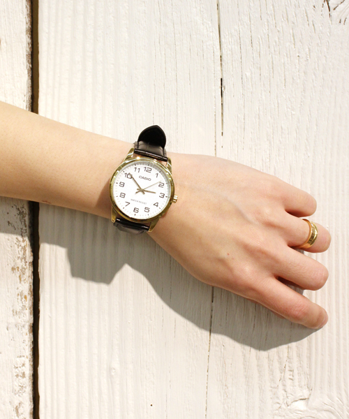 Chico（チコ）の「【CASIO】 CROCO ANALOG（アナログ腕時計・レディース・ブラック/ブラウン・FREE）」の10枚目の写真