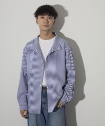 Couleur Meler | Couleur Meler sakasa　2way stand collar shirts(シャツ/ブラウス)