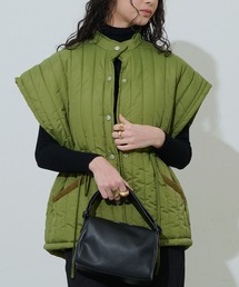 HANNE | 【by kumika】ウエストドロストキルティングベスト(その他アウター)