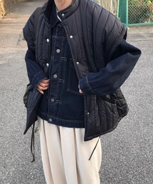 HANNE | 【by kumika】ウエストドロストキルティングベスト(その他アウター)