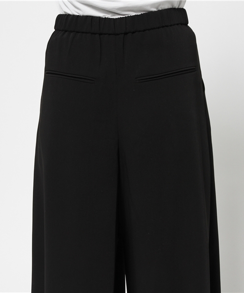 AULA AILA（アウラアイラ）の「【15F/W】GEORGETTE FLARE PANTS（その他パンツ・レディース・ブラック/ホワイト/ネイビー/ベージュ/カーキ・0/1）」の10枚目の写真