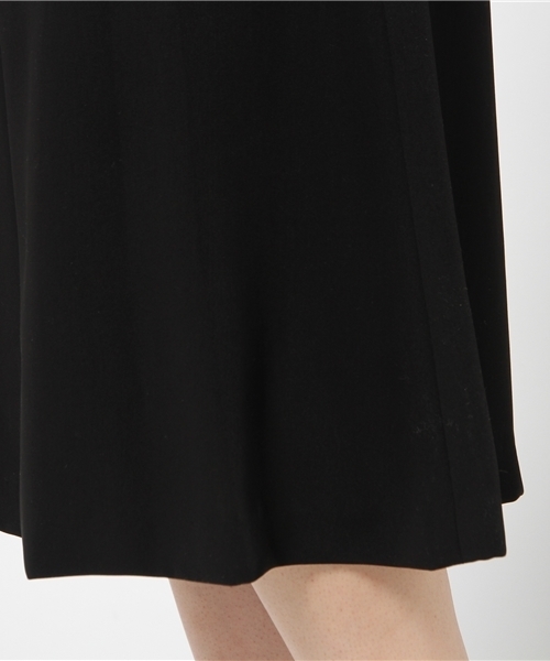 AULA AILA（アウラアイラ）の「【15F/W】GEORGETTE FLARE PANTS（その他パンツ・レディース・ブラック/ホワイト/ネイビー/ベージュ/カーキ・0/1）」の12枚目の写真