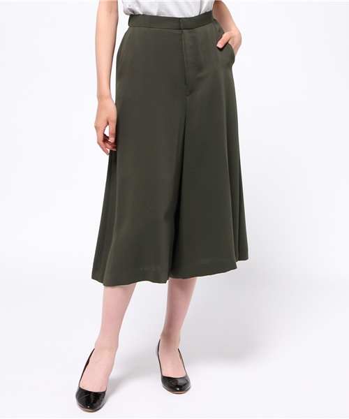 AULA AILA（アウラアイラ）の「【15F/W】GEORGETTE FLARE PANTS（その他パンツ・レディース・ブラック/ホワイト/ネイビー/ベージュ/カーキ・0/1）」の15枚目の写真