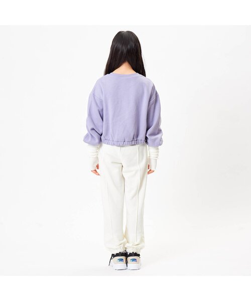 FILA（フィラ）の「FILAタイダイロゴトレーナー（スウェット・キッズ・ラベンダー/チャコール/オフホワイト・XX-SMALL/X-SMALL/SMALL/MEDIUM）」の18枚目の写真