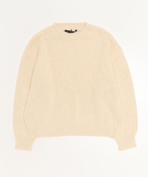 MUNICH◆ニット・セーター(厚手)/--/コットン/BRW/MN231K04 Munich（ミューニック）の「Munich（ミューニック）コットン