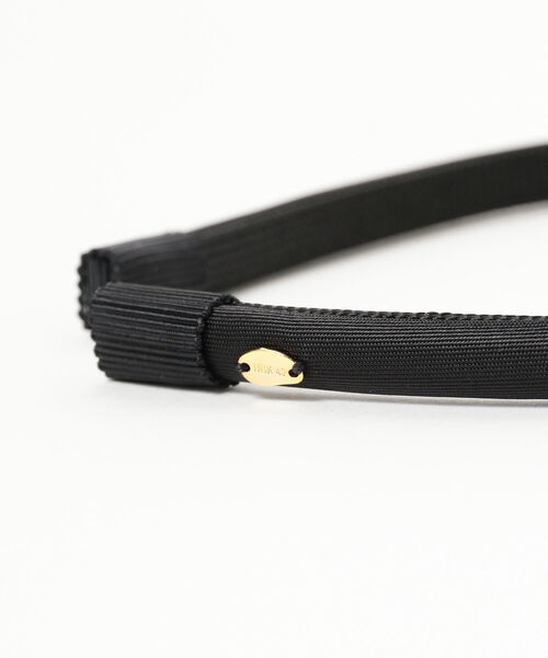 Demi-Luxe BEAMS（デミルクス ビームス）の「IRIS47 / VERDI カチューシャ（その他ヘアアクセサリー・レディース・ブラック・ONE SIZE）」の3枚目の写真