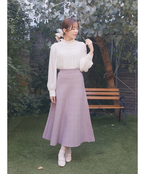 Areeam（アリーム）の「ニットフレアスカート（スカート）」 - WEAR