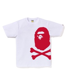 BIG APE CROSSBONE PIGMENT PRINT TEE M
