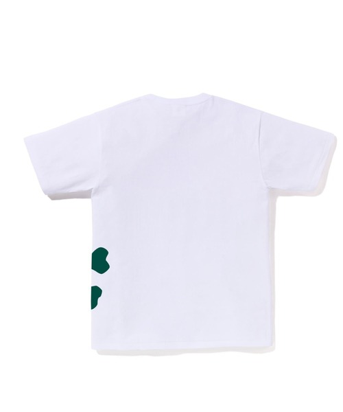 A BATHING APE(アベイシングエイプ)の「BIG APE CROSSBONE PIGMENT PRINT TEE M(Tシャツ/カットソー・メンズ・ホワイト×レッド/ホワイト×グリーン/ホワイト×ネイビー/ホワイト×ブラック・MEDIUM/X-LARGE/XX-LARGE/LARGE/SMALL)」の7枚目の写真