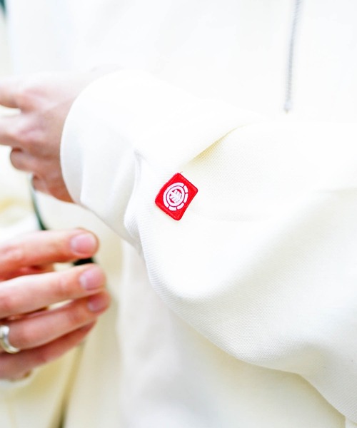 ELEMENT(エレメント)の「ELEMENT メンズ FULY POLO HALF ZIP トレーナー 【2023年春夏モデル】/エレメントハーフジップスウェットトレーナー(スウェット・メンズ・ブラック系その他/ブラック・X-LARGE/LARGE/MEDIUM)」の4枚目の写真