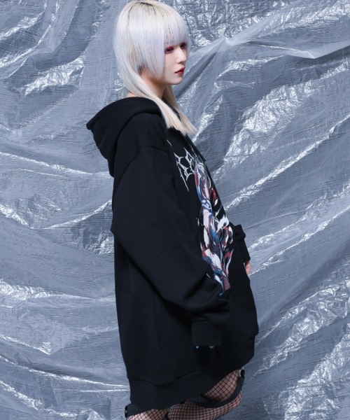 DimMoire × REFLEM コラボ パーカー dimmoire REFLEM レフレム コラボ フリル ジップアップ ジャージ