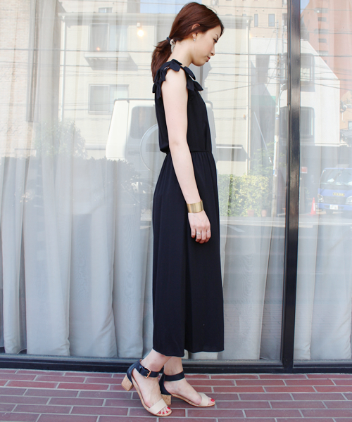 KIKKA THE DIARY OF（キッカ　ザ　ダイアリー　オブ）の「ｼﾞｬｰｼﾞｰﾘﾎﾞﾝJPS（サロペット/オーバーオール・レディース・ブラック/グレー/カーキ/オレンジ・38）」の15枚目の写真