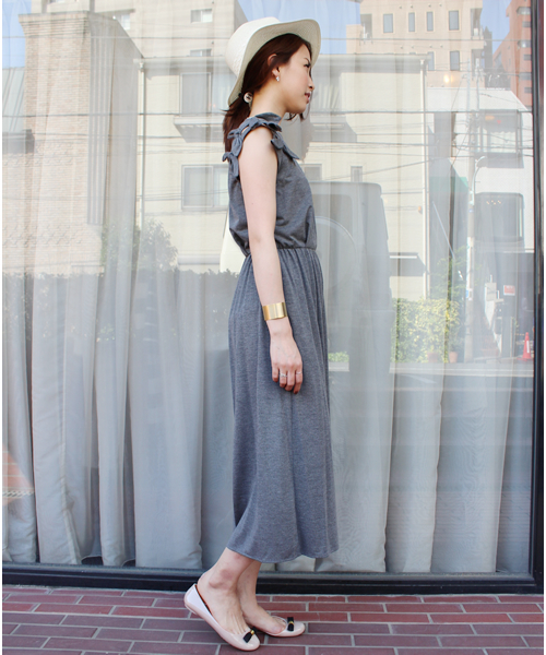 KIKKA THE DIARY OF（キッカ　ザ　ダイアリー　オブ）の「ｼﾞｬｰｼﾞｰﾘﾎﾞﾝJPS（サロペット/オーバーオール・レディース・ブラック/グレー/カーキ/オレンジ・38）」の13枚目の写真