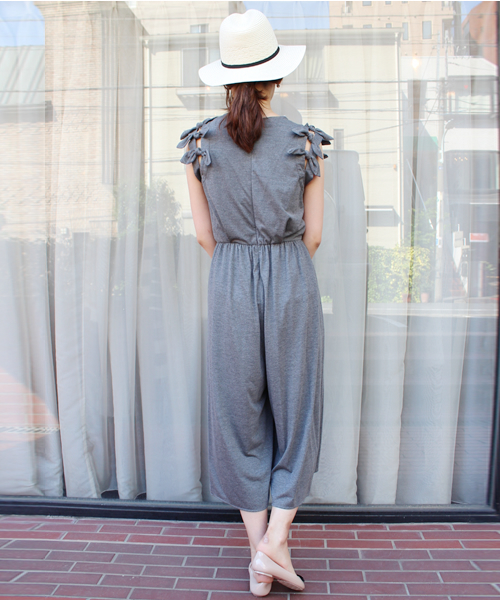 KIKKA THE DIARY OF（キッカ　ザ　ダイアリー　オブ）の「ｼﾞｬｰｼﾞｰﾘﾎﾞﾝJPS（サロペット/オーバーオール・レディース・ブラック/グレー/カーキ/オレンジ・38）」の12枚目の写真