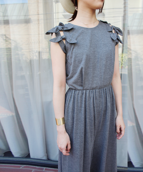 KIKKA THE DIARY OF（キッカ　ザ　ダイアリー　オブ）の「ｼﾞｬｰｼﾞｰﾘﾎﾞﾝJPS（サロペット/オーバーオール・レディース・ブラック/グレー/カーキ/オレンジ・38）」の6枚目の写真