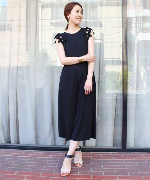 KIKKA THE DIARY OF（キッカ　ザ　ダイアリー　オブ）の「ｼﾞｬｰｼﾞｰﾘﾎﾞﾝJPS（サロペット/オーバーオール・レディース・ブラック/グレー/カーキ/オレンジ・38）」の5枚目の写真