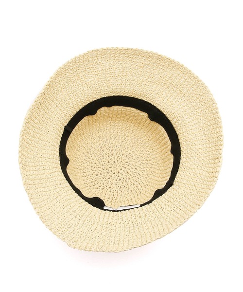 VIS（ビス）の「ナチュラル雑材ハット（ハット・レディース・ベージュ系その他/ダークブラウン/ベージュ・FREE）」の12枚目の写真