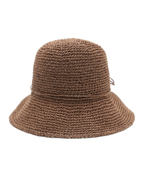 VIS（ビス）の「ナチュラル雑材ハット（ハット・レディース・ベージュ系その他/ダークブラウン/ベージュ・FREE）」の15枚目の写真