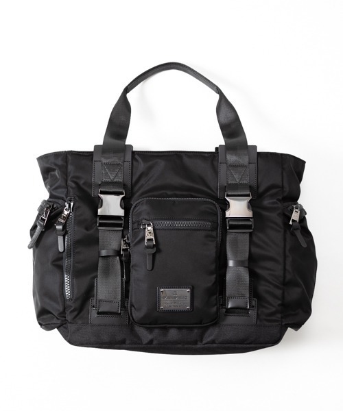 MAKAVELIC(マキャベリック)の「BIND UP3 TOTE BAG / トートバッグ(ショルダーバッグ・メンズ・ブラック・FREE)」の10枚目の写真