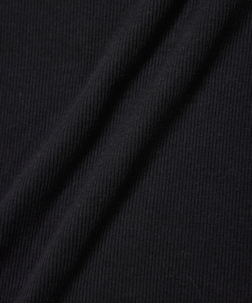 VIS（ビス）の「【洗える】レースカット細リブキャミソール（キャミソール・レディース・ホワイト/ブラック/グレー・FREE）」の8枚目の写真