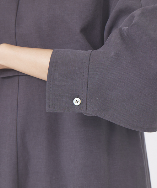 qualite(カリテ)の「【4WAY】レイヤードフレワンピース(ワンピース・レディース・チャコールグレー/ブルー・フリー)」の14枚目の写真