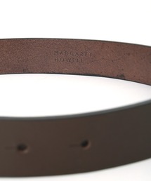 美品　マーガレットハウエル　イングランド製　ベルト WHITE LEATHER BELT | MARGARET HOWELL（マーガレット・ハウエル