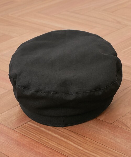 DEICY（デイシー）の「ﾎﾟｲﾝﾄﾚｻﾞｰｷｬｽｹｯﾄ（キャスケット・レディース・ブラック・FREE）」の5枚目の写真