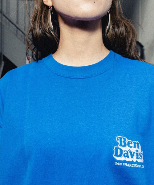 BEN DAVIS(ベンデイビス)の「【23SS】【BEN DAVIS/ベン デイヴィス】別注BACK TEXT TEE / バックプリントTシャツ/ユニセックス/白Tシャツ【限定展開】(Tシャツ/カットソー・メンズ・ブラック/ブルー/ホワイト/ライトグレー・SMALL/MEDIUM/LARGE/X-LARGE)」の14枚目の写真