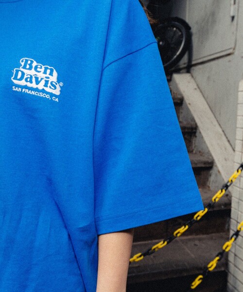 BEN DAVIS(ベンデイビス)の「【23SS】【BEN DAVIS/ベン デイヴィス】別注BACK TEXT TEE / バックプリントTシャツ/ユニセックス/白Tシャツ【限定展開】(Tシャツ/カットソー・メンズ・ブラック/ブルー/ホワイト/ライトグレー・SMALL/MEDIUM/LARGE/X-LARGE)」の20枚目の写真