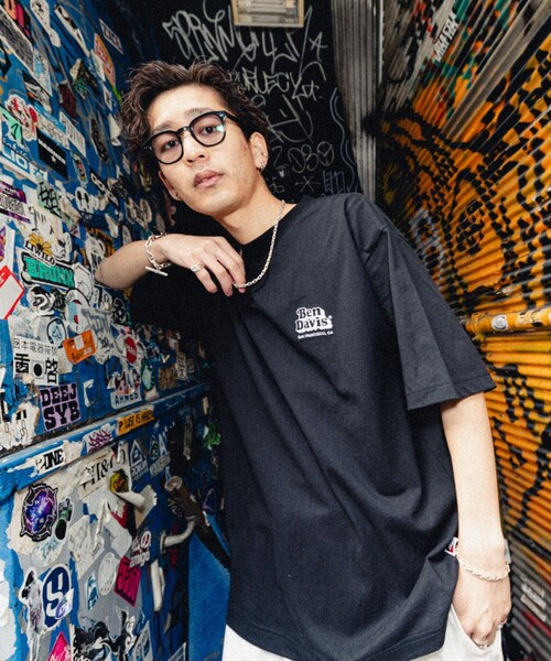 BEN DAVIS(ベンデイビス)の「【23SS】【BEN DAVIS/ベン デイヴィス】別注BACK TEXT TEE / バックプリントTシャツ/ユニセックス/白Tシャツ【限定展開】(Tシャツ/カットソー・メンズ・ブラック/ブルー/ホワイト/ライトグレー・SMALL/MEDIUM/LARGE/X-LARGE)」の6枚目の写真