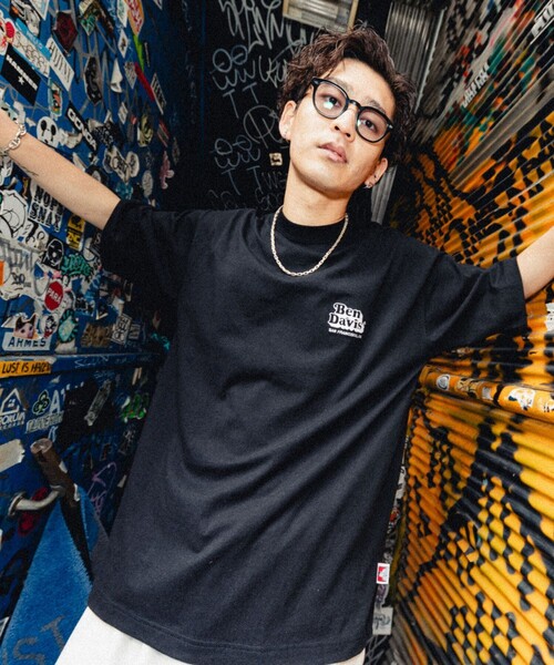 BEN DAVIS(ベンデイビス)の「【23SS】【BEN DAVIS/ベン デイヴィス】別注BACK TEXT TEE / バックプリントTシャツ/ユニセックス/白Tシャツ【限定展開】(Tシャツ/カットソー・メンズ・ブラック/ブルー/ホワイト/ライトグレー・SMALL/MEDIUM/LARGE/X-LARGE)」の11枚目の写真