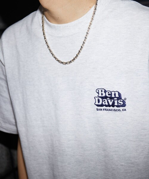 BEN DAVIS(ベンデイビス)の「【23SS】【BEN DAVIS/ベン デイヴィス】別注BACK TEXT TEE / バックプリントTシャツ/ユニセックス/白Tシャツ【限定展開】(Tシャツ/カットソー・メンズ・ブラック/ブルー/ホワイト/ライトグレー・SMALL/MEDIUM/LARGE/X-LARGE)」の21枚目の写真