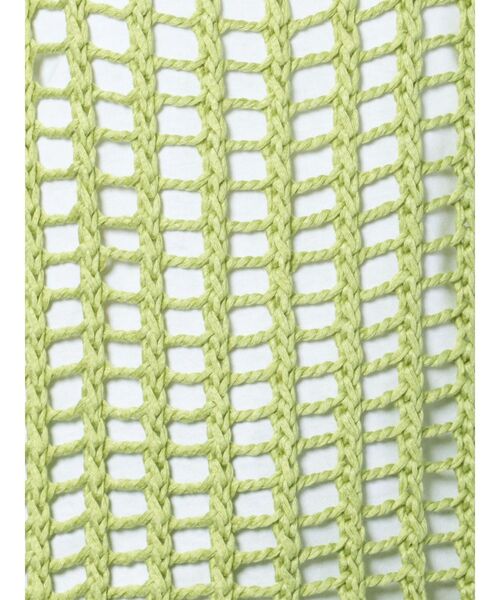 jouetie（ジュエティ）の「ローゲージニットベスト（ベスト・レディース・グリーン/ピンク/アイボリー・MEDIUM）」の7枚目の写真