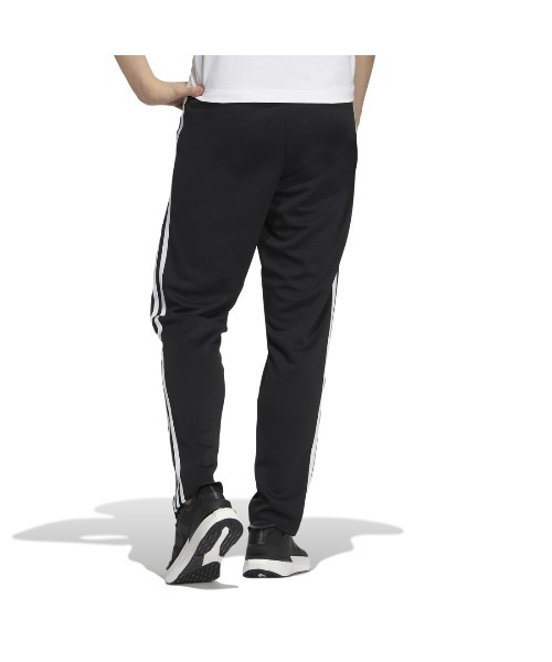 adidas(アディダス)の「アディダス adidas スリーストライプス ダブルニット トラックパンツ(その他パンツ・メンズ・ブラック×ブラック/ブラック×ホワイト・L/S/M/3L/LL)」の11枚目の写真