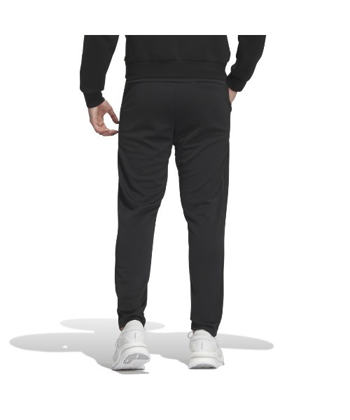 adidas(アディダス)の「アディダス adidas スリーストライプス ダブルニット トラックパンツ(その他パンツ・メンズ・ブラック×ブラック/ブラック×ホワイト・L/S/M/3L/LL)」の7枚目の写真