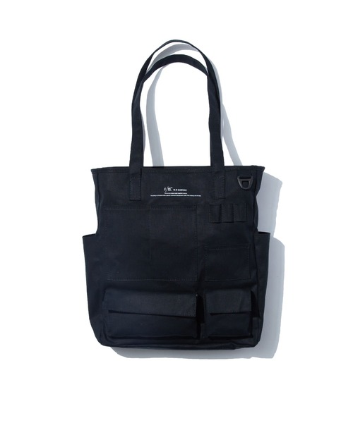 F/CE. (エフシーイー)の「F/CE. W.R CANVAS POCKET TOTE / エフシーイー 撥水キャンバス ポケットトート(トートバッグ・メンズ・アイボリー/ブラック/ネイビー/グリーン・FREE)」の6枚目の写真