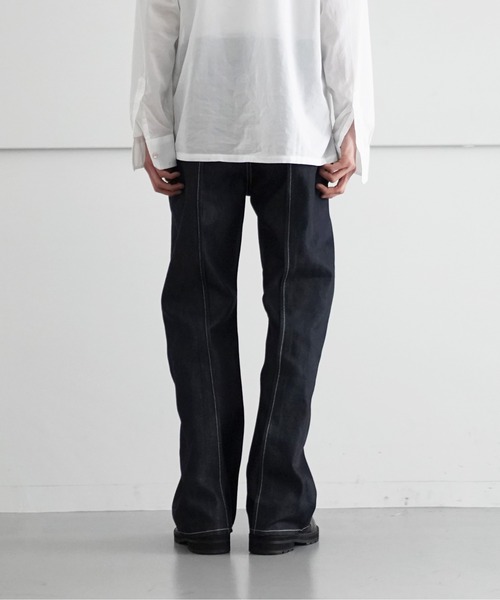 YOHEI OHNO（ヨウヘイオオノ）の「【EXCLUSIVE】YOHEI OHNO Our Basic Denim（デニムパンツ・メンズ・インディゴブルー・36/0/1）」の6枚目の写真