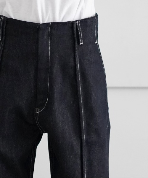 YOHEI OHNO（ヨウヘイオオノ）の「【EXCLUSIVE】YOHEI OHNO Our Basic Denim（デニムパンツ・メンズ・インディゴブルー・36/0/1）」の3枚目の写真