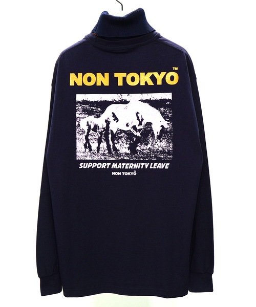 NON TOKYO（ノントーキョー）の「HI-NECK LONG T/S（Tシャツ