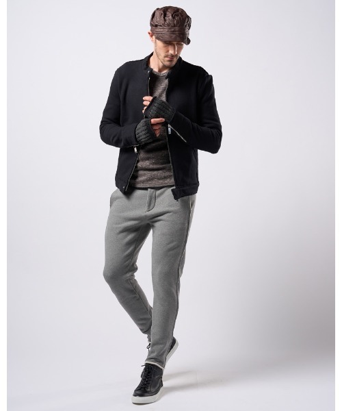 wjk(ダヴルジェイケイ)の「3-tone hand warmer(手袋・メンズ・ブラック/ベージュ/トップグレー・FREE)」の18枚目の写真