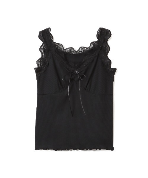 Ada.（エイダ）の「レースデザイン キャミソール（キャミソール・レディース・オフホワイト/ベージュ/ピンク/ブラック/グレイッシュベージュ・M/L）」の18枚目の写真