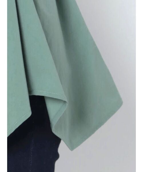 MURUA（ムルーア）の「カシュクールペプラムシャツ（シャツ/ブラウス・レディース・ホワイト/ブルー/ブラック・FREE）」の19枚目の写真