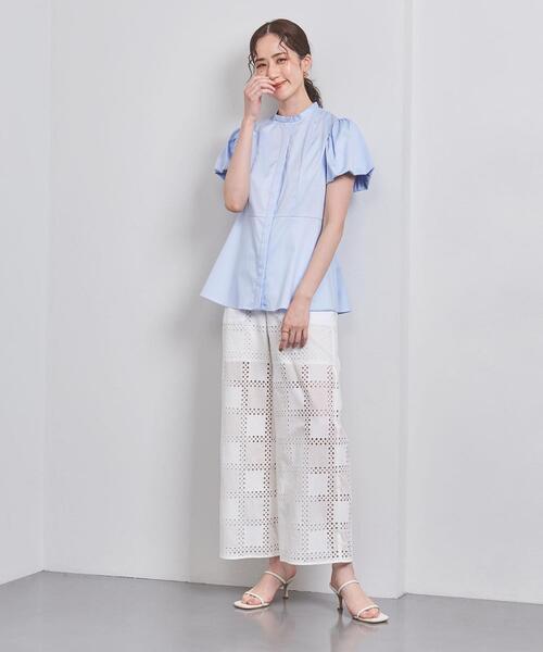 【UNITED ARROWS】 新品 サテン バブルスリーブ ブラウス ホワイト 楽天市場】【SALE／80%OFF】サテン バブルスリーブ ブラウス