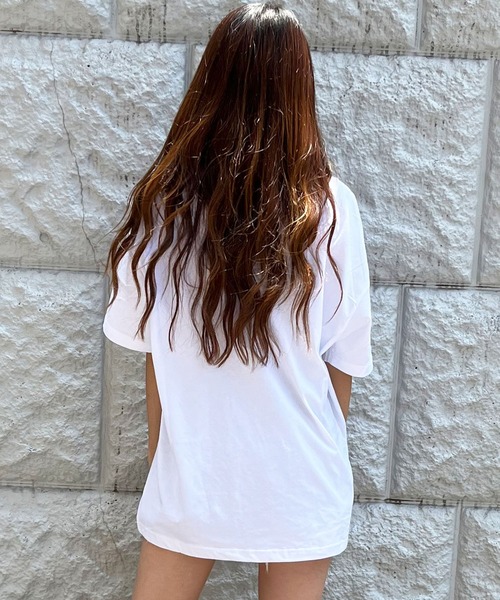 GLAMOROUS JANE(グラマラスジェーン)の「BROOKLYNビッグTシャツ(Tシャツ/カットソー・レディース・ラベンダー/グリーン/ピンク・FREE)」の9枚目の写真