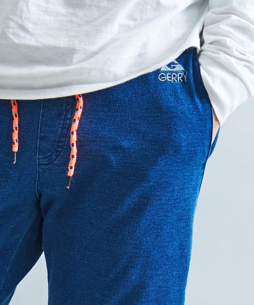 GERRY（ジェリー）の「『GERRY/ジェリー』インディゴ裏毛ジョガーパンツ（その他パンツ・メンズ・ブルー/ワンウォッシュ/グレー・LL/L/M）」の15枚目の写真