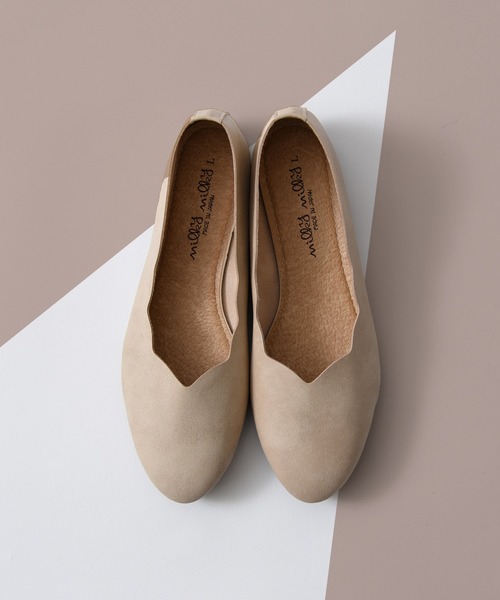 CALIFORNIA OUTFITTERS（カリフォルニア アウトフィッターズ）の「3-フラワーカット ローヒール パンプス 「柔らかくて、軽量で履きやすい日本製のパンプス」【Maison select -メゾンセレクト-cawaii shoes カワイイシューズコレクション】（パンプス・レディース・グレイッシュベージュ/グリーン/ベージュ/ブラック・M/L）」の22枚目の写真