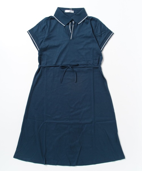 Chick（チック）の「半袖ポロワンピース（ワンピース）」 - WEAR